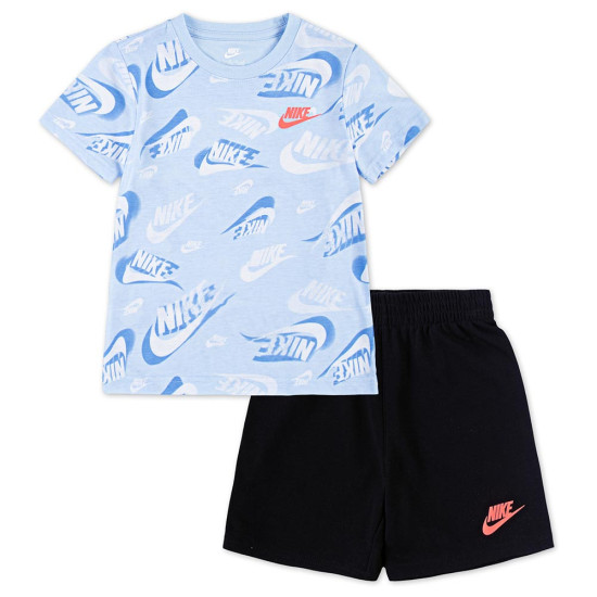 Nike Βρεφικό σετ Sportswear On the Move Printed Set